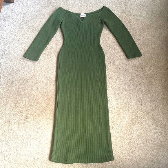 Khaite Green Dress. - Picture 6 of 15